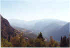 View of valley from the ruins