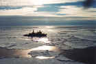 Owned by the Murmansk shipping company, this is a working icebreaker, the most powerful in the world. It is leased by Quark Expeditions of USA for a month each year.