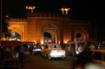 One of the many entrances to the old pink city