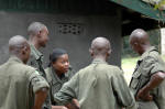 Park rangers at Kibale national park