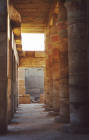 Hypostyle-Hall, Temple of Amon-Re, Karnak. This hall was intended to recreate the effect of the reeds of the life-giving Nile (c1300 BC)